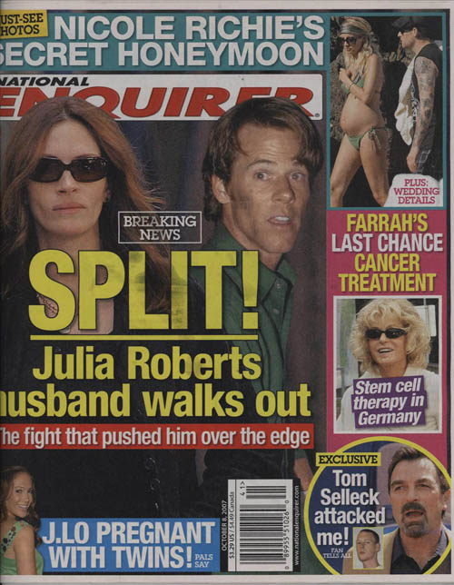 who is julia roberts husband. Julia Roberts#39; husband walks