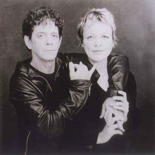 lou reed live. live-in couple Lou Reed