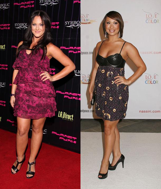 Cele bitchy Blog Archive Are Cheryl Burke Lacey Schwimmer too fat for 