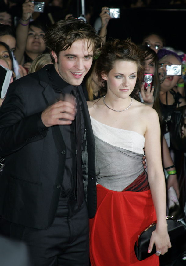 kristen stewart twilight premiere. and Kristen Stewart at the