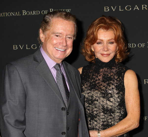 Regis Philbin and Joy Philbin