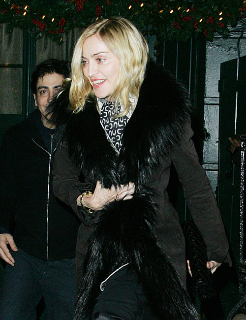 Madonna Dines With Another Mystery Man, Plus Jerry Seinfeld, and