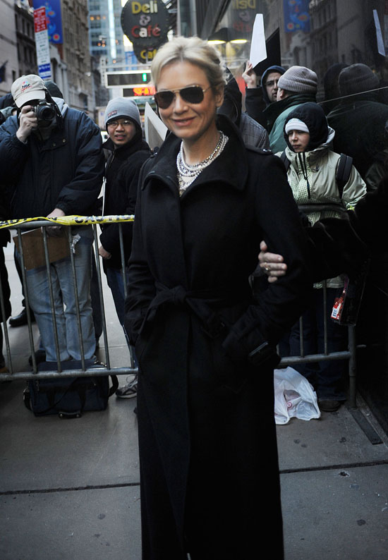 Renee Zellweger arrives to Good Morning America NYC