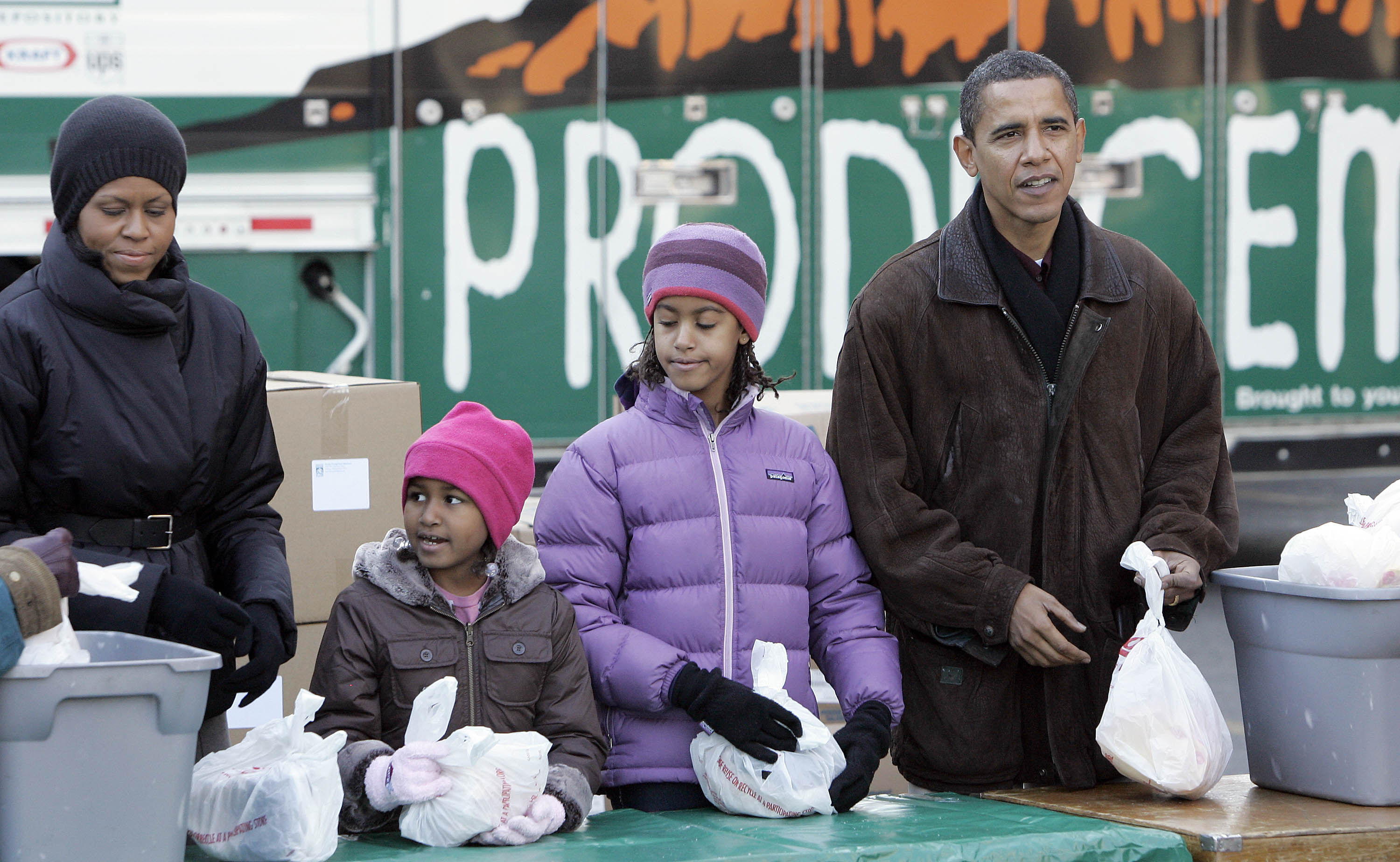 Obama visits St. Columbanus Parrish