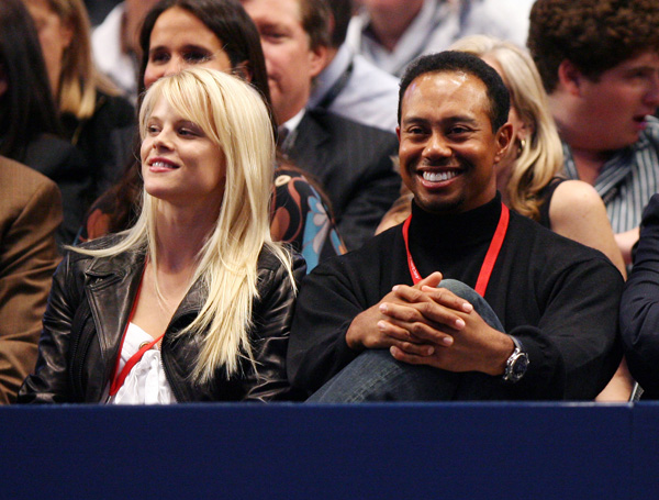 tiger woods wife sister. Tiger Woods and his wife Elin