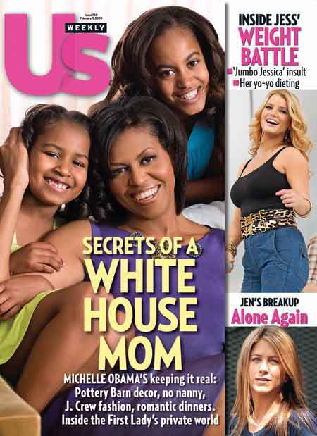 usweeklyjessicasimpsonmichelleobamabarackobamamattaluercoverawardsmarkpasetskymaliaobamasashaobama