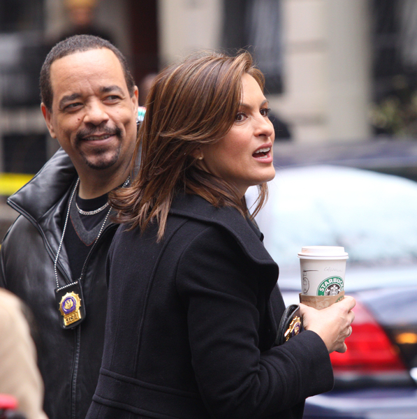 Ice-T and Mariska Hargitay