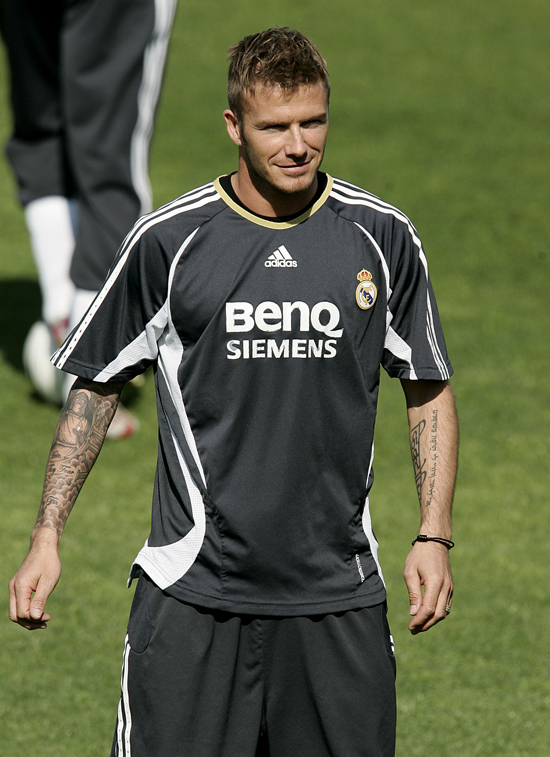 Beckham Tattoo Side