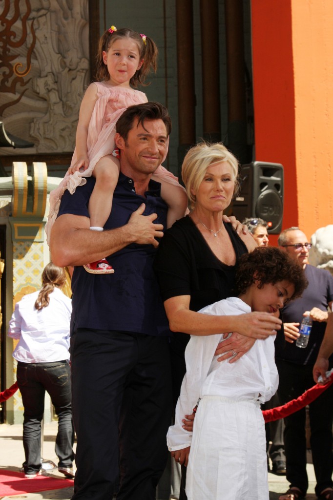 hugh jackman hand print ceremony 210409