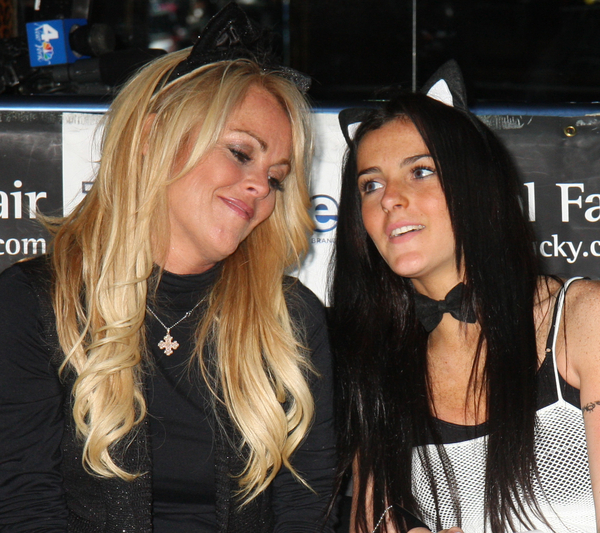 Dina Lohan and Ali Lohan