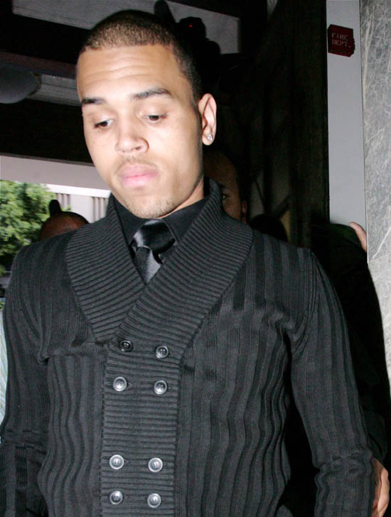 chris brown court 070409