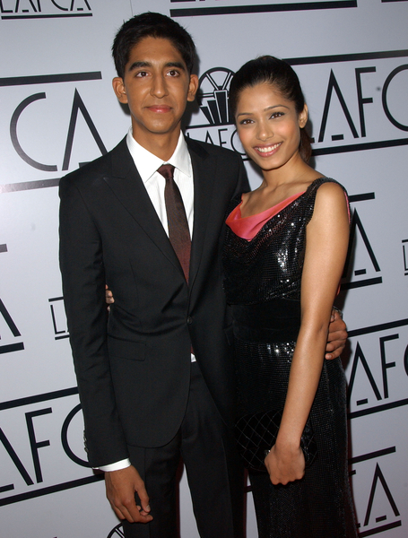 Dev Patel and Freida Pinto