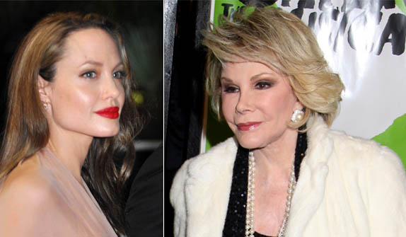 There's no love lost between Joan Rivers and Angelina Jolie