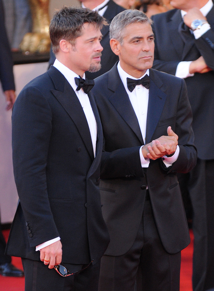 Brad Pitt and George Clooney