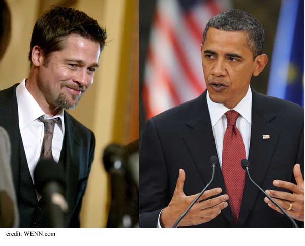 news brad pitt washington 050309