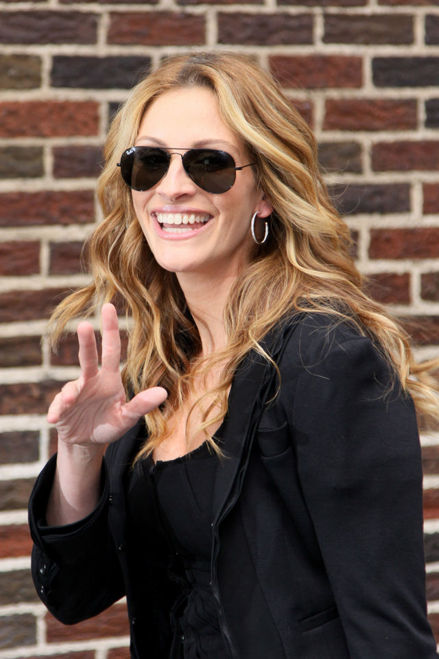 celebrities at letterman 3 090609