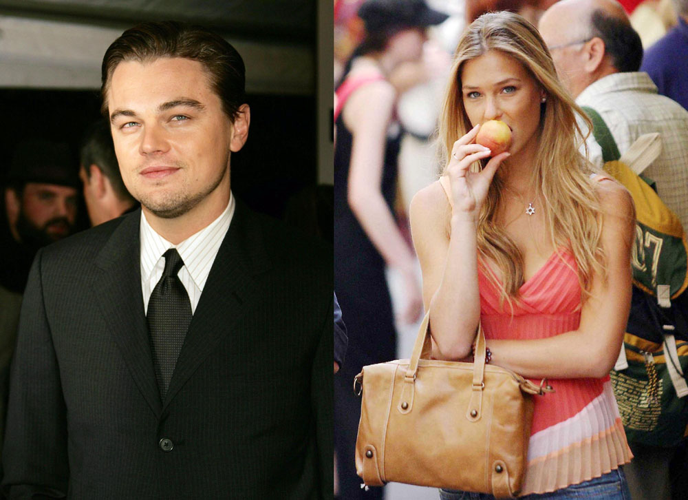 bar refaeli and leonardo dicaprio. He and Bar Refaeli have called