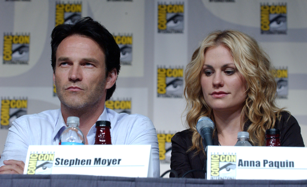 Stephen Moyer and Anna Paquin