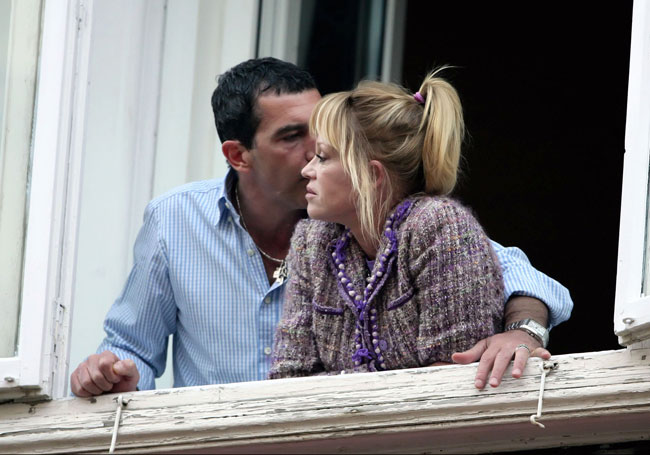 melanie griffith and antonio banderas. Antonio Banderas is still