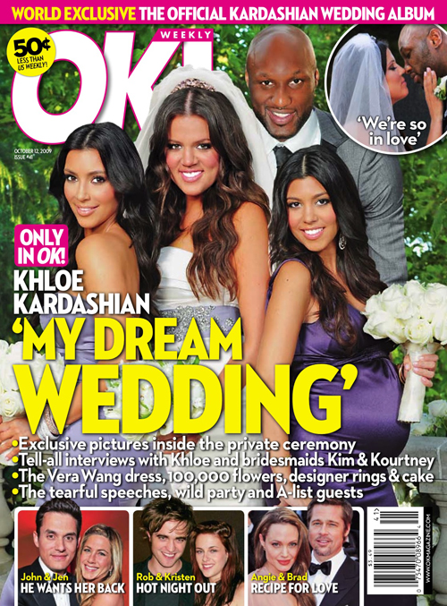  Khloe Kardashian and Lamar Odom didn't really get married this past 