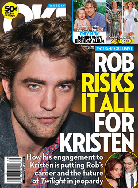 robert pattinson and kristen stewart magazine cover. Magazine#39;s cover story this