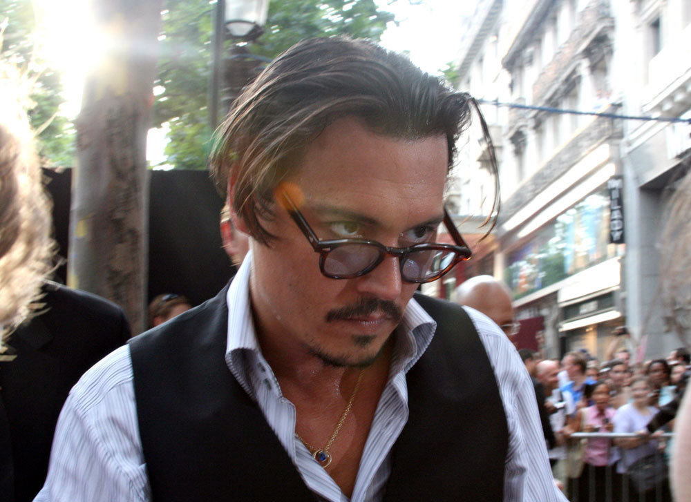 Second-in-line to be my dream husband, Johnny Depp, (Matt Damon is first, 