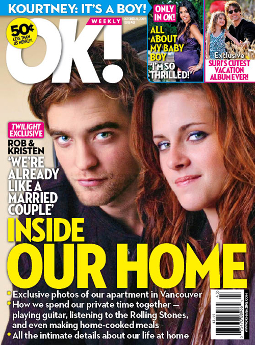  off-screen Twilight lovers Robert Pattinson and Kristen Stewart.
