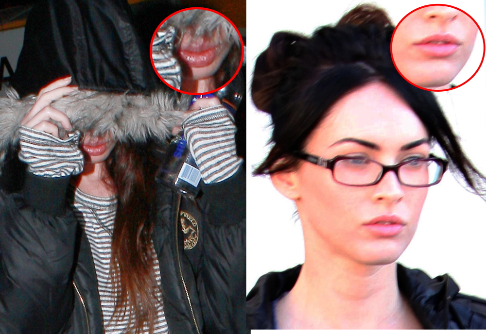 me off about Megan Fox is megan fox lip job. me off about Megan Fox is
