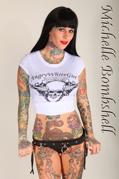 The mother of two and heavily tattooed stripper is also a white supremacist 