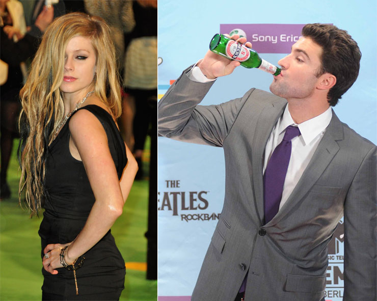 Avril Lavigne Brody Jenner Tattoo. Avril Lavigne and reality star