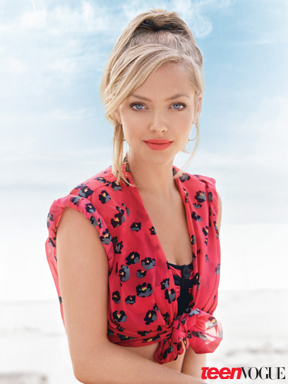 Amanda Seyfried's cheesy Lolitastyling in Teen Vogue