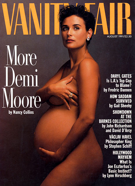 So why do a cheap knockoff of Demi Moore's famous Vanity Fair cover