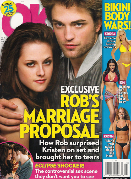 are kristen stewart and robert pattinson engaged. I think they#39;re for real - as