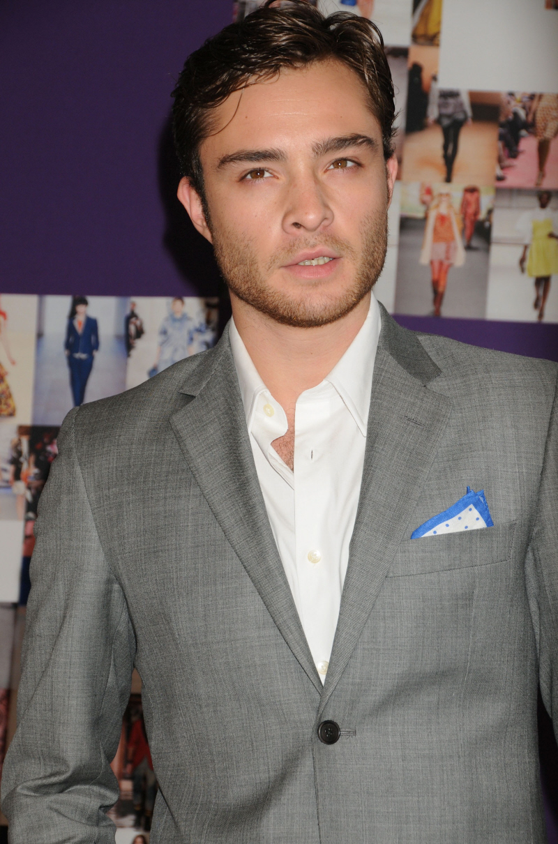 Ed Westwick is on the prowl