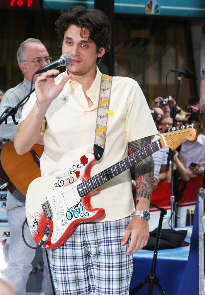 John Mayer on July 23, 2010. Credit: WENN.