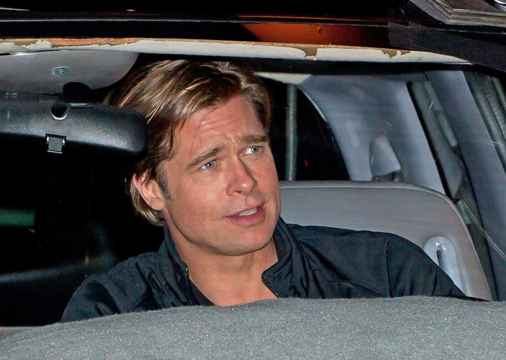  Is Brad Pitt preparing to bone his blonde costar Kathryn Morris