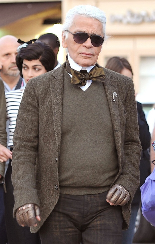 Young Karl Lagerfeld