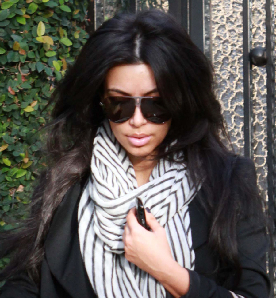 Kim Kardashians jacked face