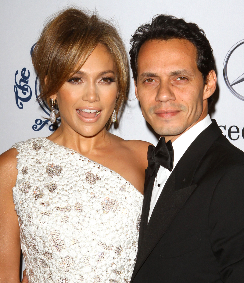 Cele bitchy Blog Archive JLo Marc Anthony's marriage is cracking 