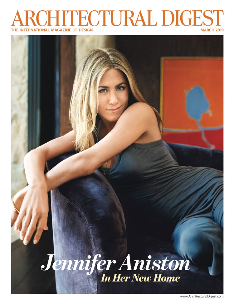 Jennifer Aniston threw on