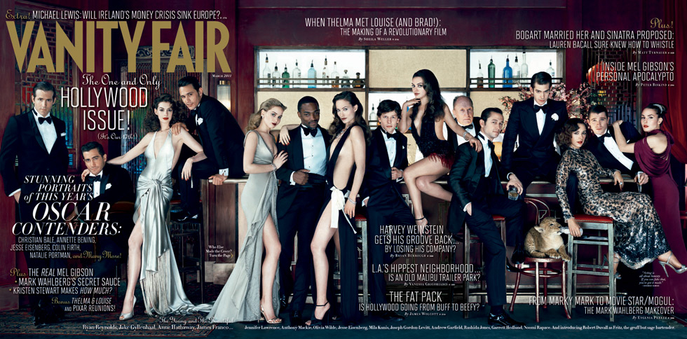 After last year's “pretty white girl” cover for Vanity Fair's annual 