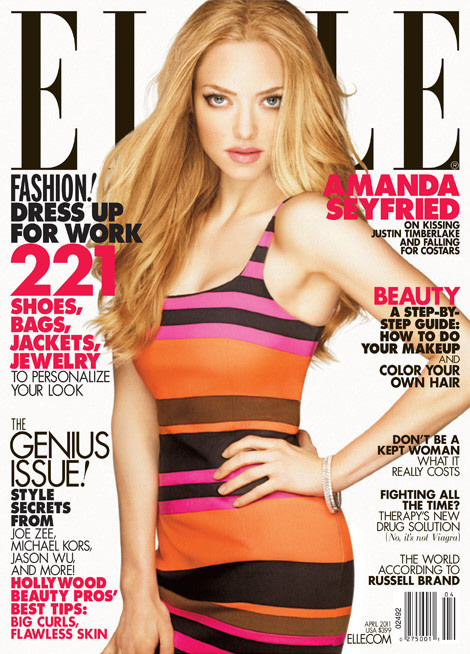 amanda seyfried photo shoot. Amanda Seyfried is the April