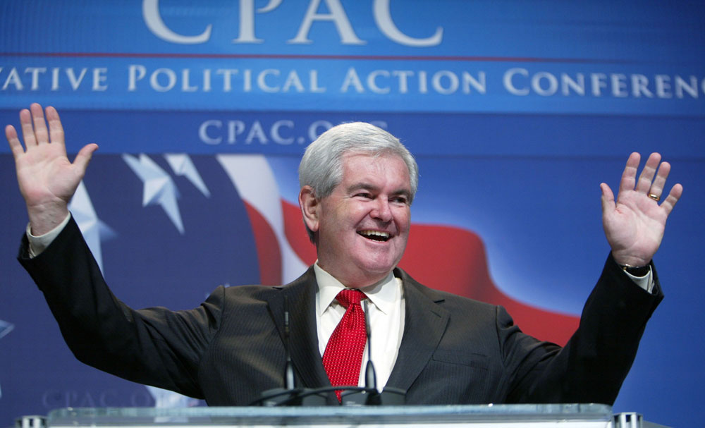 For background, Gingrich is