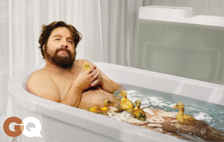 zach galifianakis gq 2011. Zach Galifianakis covers GQ, claims Kermit the Frog is condescending in real life