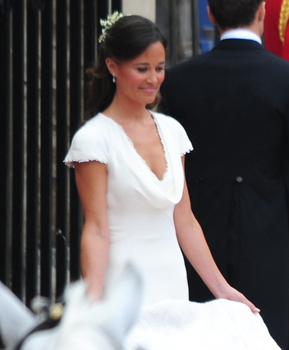 Cele bitchy Blog Archive Pippa Middleton wore McQueen too wasn't she 