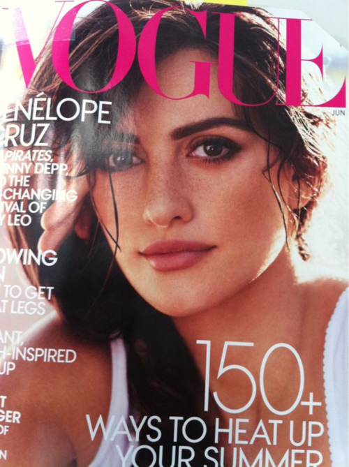 penelope cruz vogue. Penelope Cruz is the cover