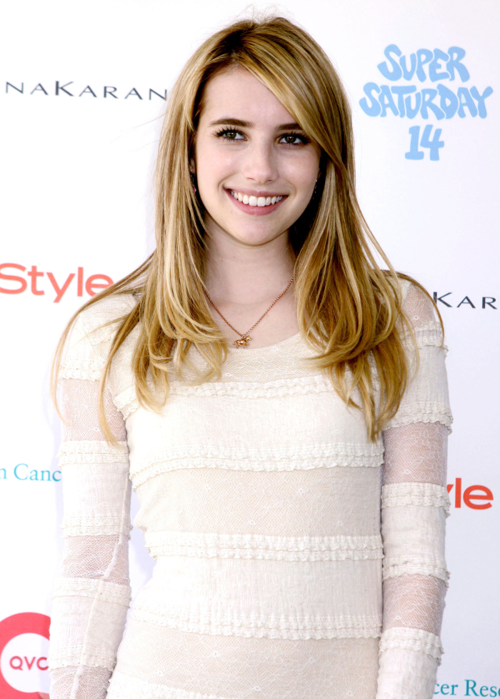 I tend to think Emma Roberts is an entitled smug little brat