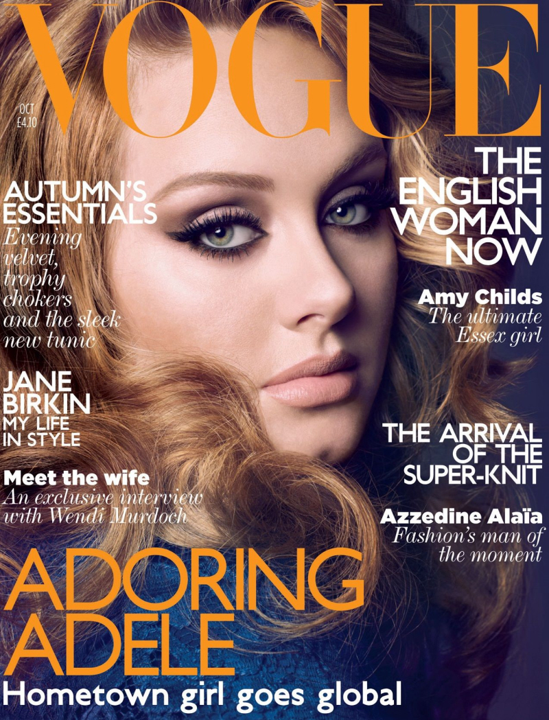 Cele|bitchy | Adele covers Vogue UK, says her weight â€œhas just never ...
