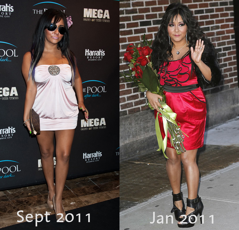 Snooki Weight Loss Before and After