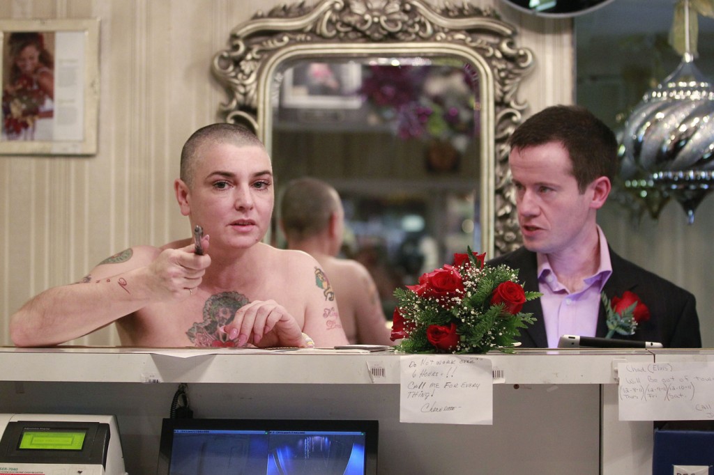 JUST MARRIED! Singer Sinead O'Connor marries Barry Herridge, 38, at the Little White Wedding Chapel in Las Vegas